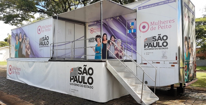 Carreta do Programa Mulheres de Peito inicia atendimento nesta terça-feira, 15, na Emapa