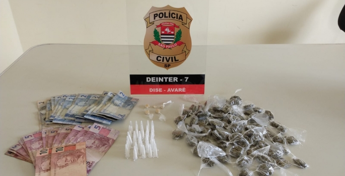 Avaré: Polícia Civil prende mulher por tráfico de drogas no Parque Jurumirim