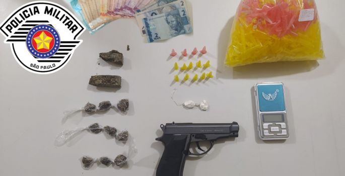 Polícia Militar prende traficante, apreende drogas e desvenda crime de roubo em Avaré