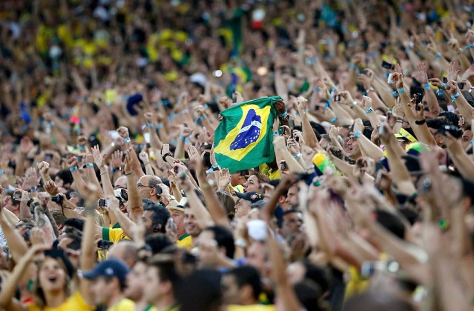 Hoje tem Brasil no Telão na Concha Acústica