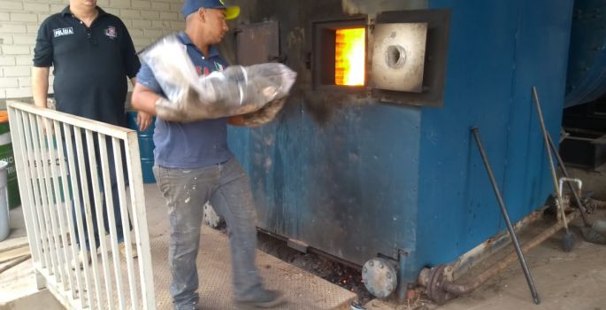 DISE de Avaré faz primeira incineração de drogas do ano