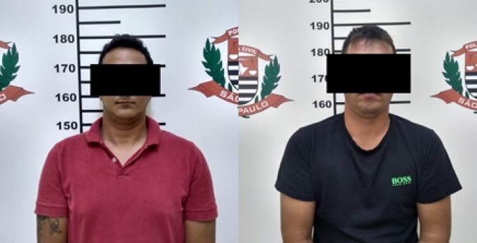DIG prende dupla suspeita de extorquir vítima de furto de moto em Arandu