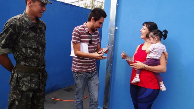 Mutirão contra a dengue vistoria 623 residências na Brabância