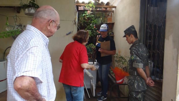 Mutirão contra a Dengue acontece na Vila Martins e bairros vizinhos