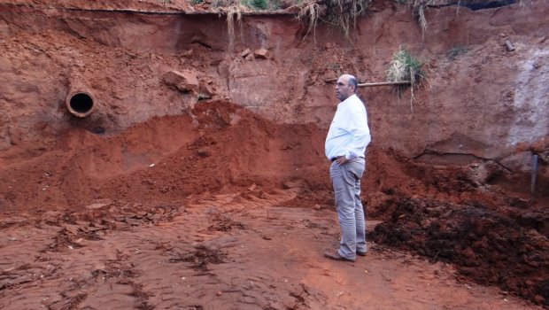 Prefeito confere obras de Infraestrutura, Saúde e Educação
