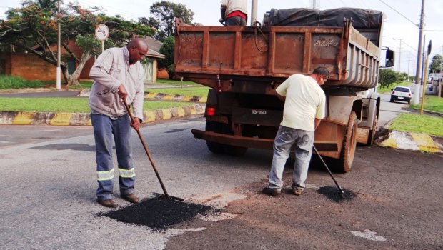 Retomada a Operação Tapa-Buracos