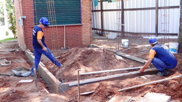 Prossegue a obra de revitalização do 