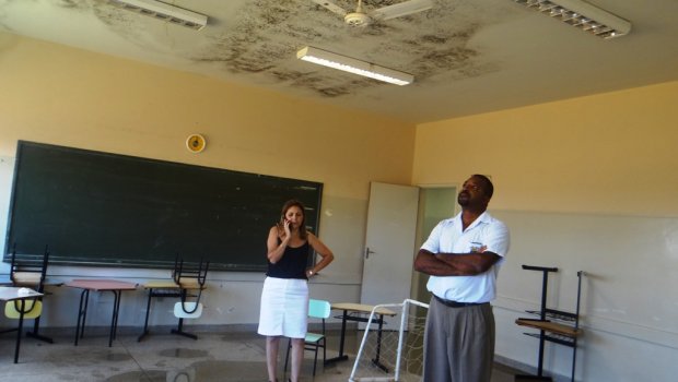 Prefeitura fará reparos no telhado da creche Jandira Pereira