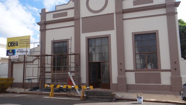 Obras do Centro Cultural entram em reta final