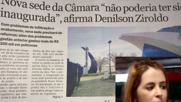 Inauguração do novo prédio da Câmara seria uma fraude eleitoral?