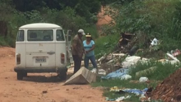 “Lixão” a céu aberto