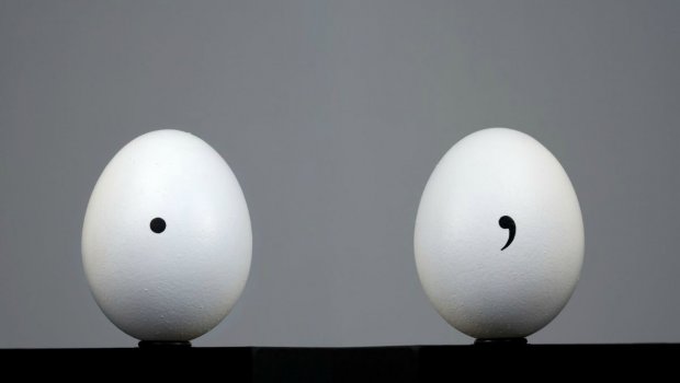 Dias de vírgulas e ponto final