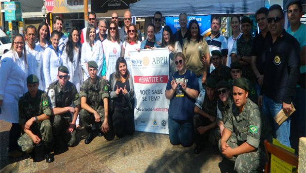 FSP REALIZA CAMPANHA EM CONJUNTO COM ROTARY