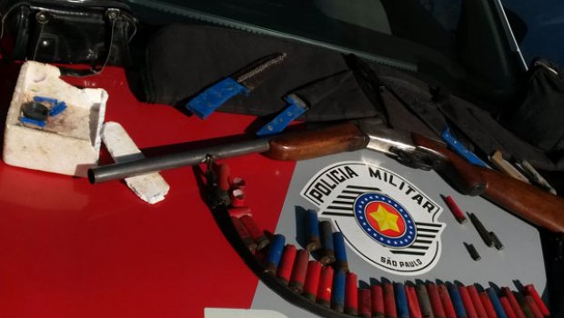PM LOCALIZA DIVERSAS ARMAS EM ITAPORANGA