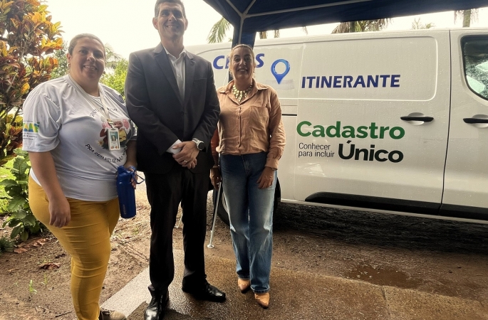 CRAS Itinerante, que leva proteção social a todos os cantos, é inaugurado em Avaré