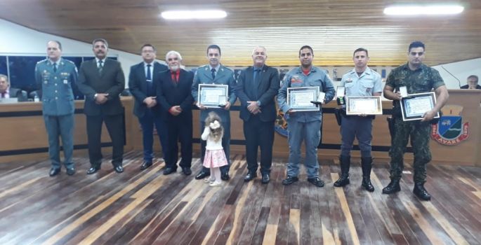Policial militar é homenageado na Câmara Municipal de Avaré