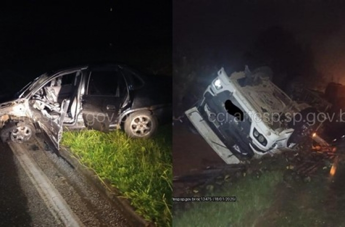 Motorista embriagado invade contramão, provoca acidente  e liberado no interior de SP
