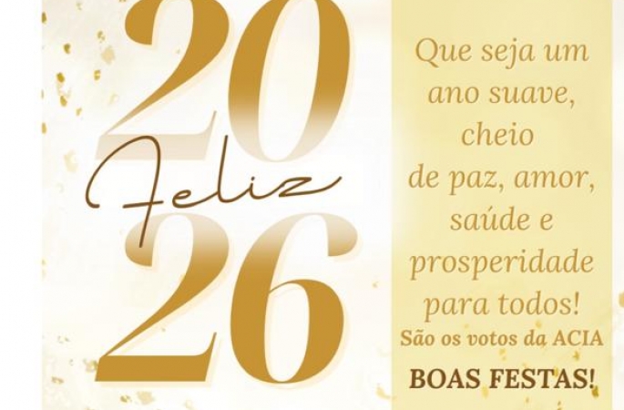 ACIA DE AVARÉ: SAUDAÇÕES A UM 2026 DE CONQUISTAS E PROGRESSO!