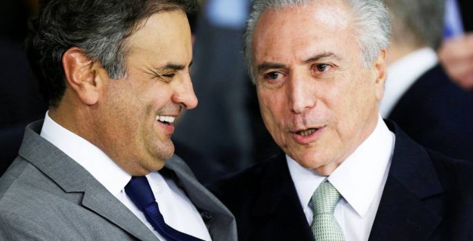 Nota do PSDB sobre Temer e Aécio abre nova crise no partido