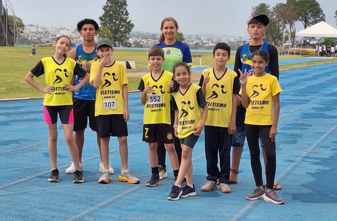 Atletas mirins de Avaré conquistam medalhas em competição de atletismo