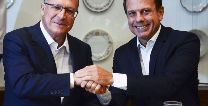 “Estaremos juntos”, diz Alckmin sobre palanque com Doria pelo governo de SP