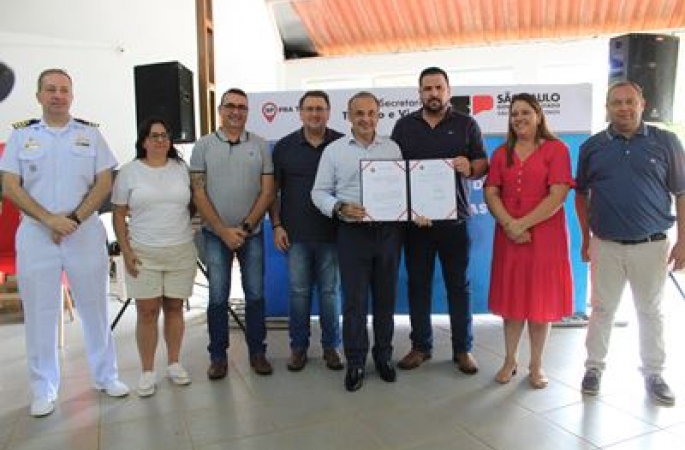 Píer público é inaugurado em solenidade no Camping Municipal