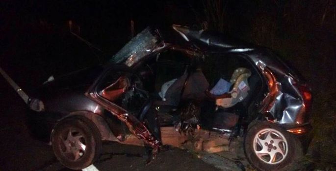 Itaporanga: Bebê morre após ser arremessado fora do carro em acidente