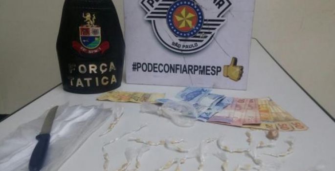 Força Tática de Avaré prende mulher por tráfico no Jardim Paraíso - Avaré