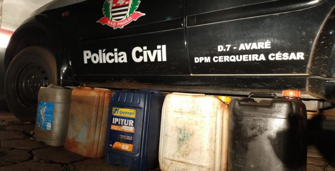 Servidor municipal é preso suspeito de furtar óleo diesel no trabalho