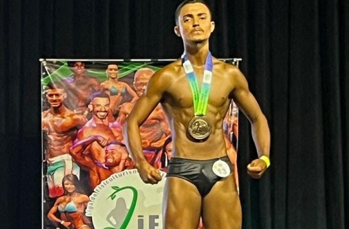 Atleta de 17 anos é o mais novo nome de Avaré no fisiculturismo