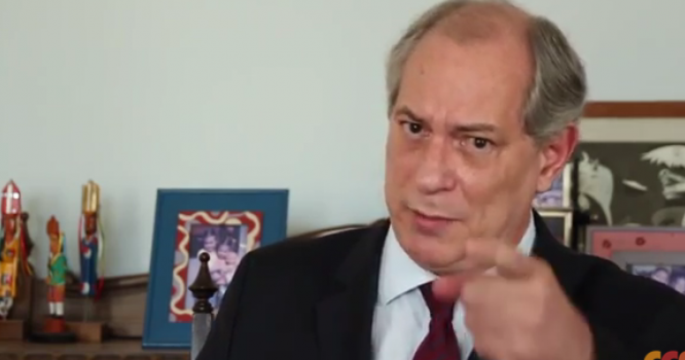 “Não quero ser candidato se Lula for”, diz Ciro Gomes
