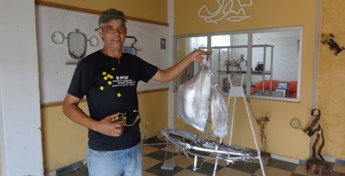 Centro Cultural inaugura exposição do artista plástico Chicão