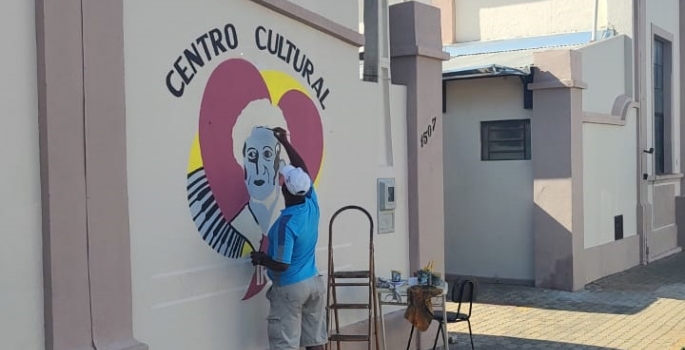 Fachada do Centro Cultural ganha nova identidade visual