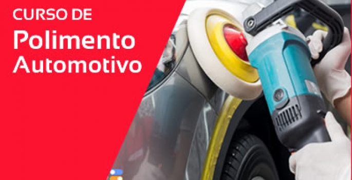 Curso gratuito sobre polimento automotivo está com inscrições abertas
