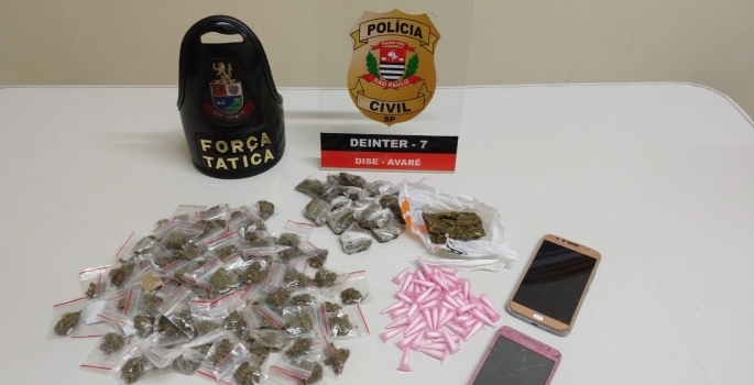 Avaré: Operação da Polícia acaba com esquema de venda de drogas no bairro do Braz