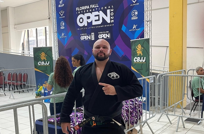 Lutador de Avaré conquista prata em campeonato internacional de jiu-jitsu