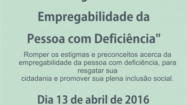 Sincomerciários Avaré promoverá encontro sobre inclusão social no próximo dia 13 de abril