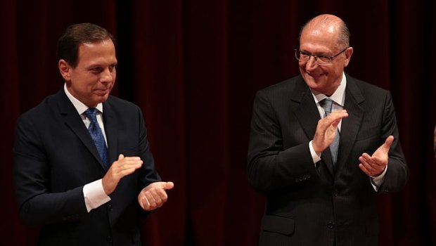 Alckmin e Doria trocam elogios e prometem parcerias