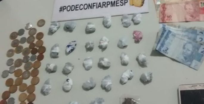 Adolescente é flagrado com drogas durante “festa rave” em chácara de Piraju