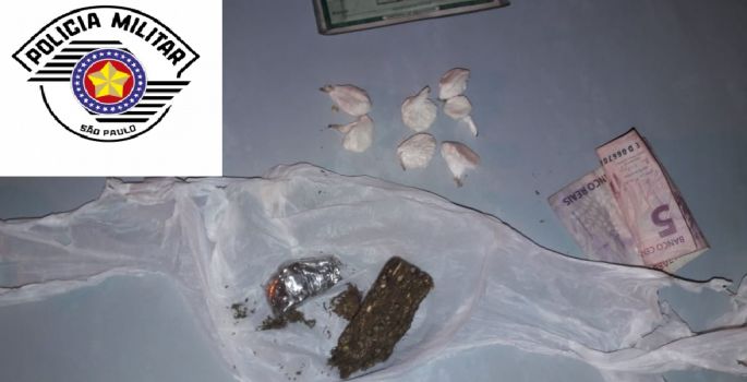 PM flagra “menor de idade” vendendo drogas