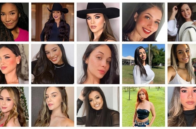 Confira as finalistas do concurso Rainha da Emapa 2023