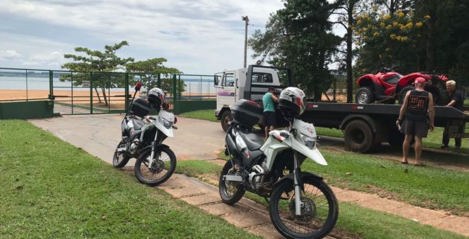 Operação no Camping de Avaré apreende “quadriciclo”