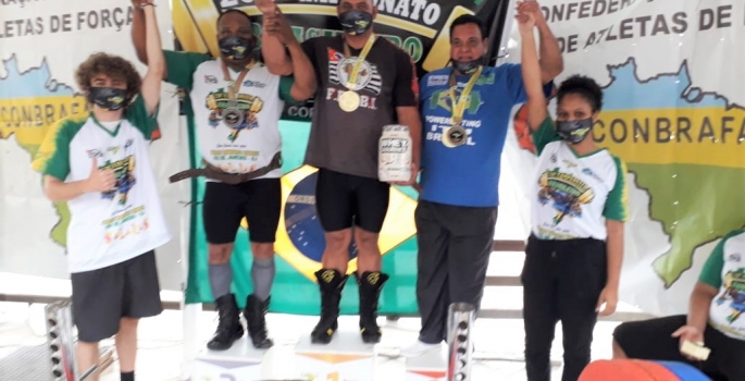 Atleta Jair Neves vence campeonato de supino no Rio de Janeiro