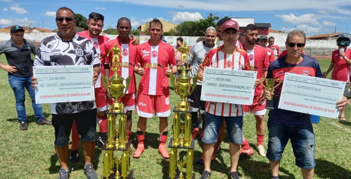 América é o campeão do Municipal de Futebol em Avaré