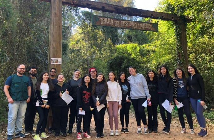 Trilha Interativa oferece informações sobre fauna e flora no Horto Florestal