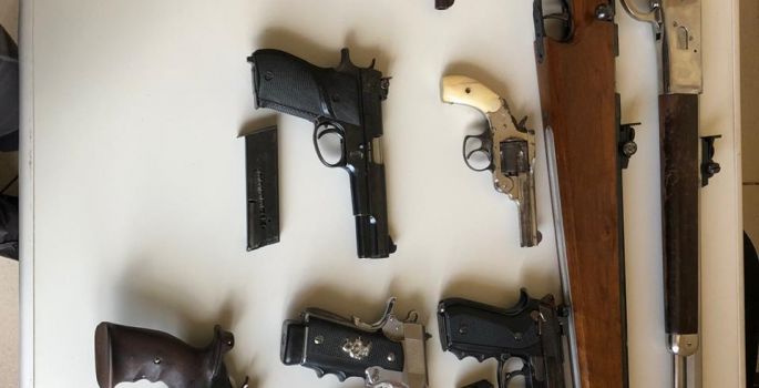 Polícia Militar apreende várias armas de fogo em tentativa de suicídio em Avaré