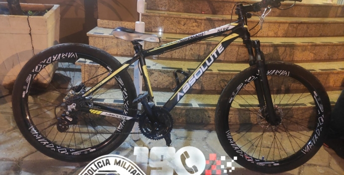 Avaré: Homem relata à PM que furtou bicicleta para comprar “drogas”