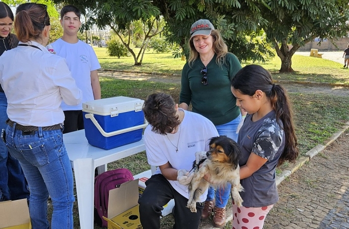 Mais de 3 mil pets foram vacinados contra a raiva desde janeiro em Avaré