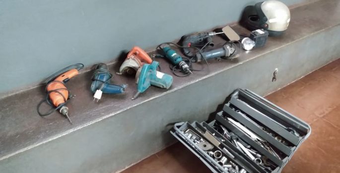 Trio é preso após furto de ferramentas em oficina de Cerqueira César