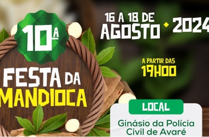Fundação Padre Emílio Immoos realiza a 10ª Festa da Mandioca